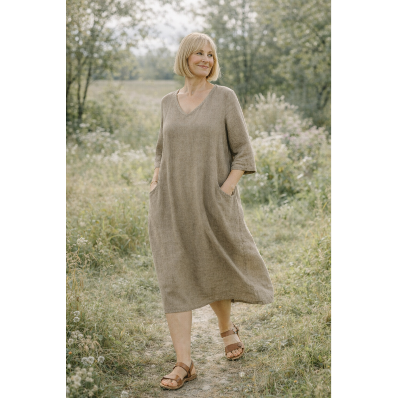 Linane kleit Claire naturaalne 11.png