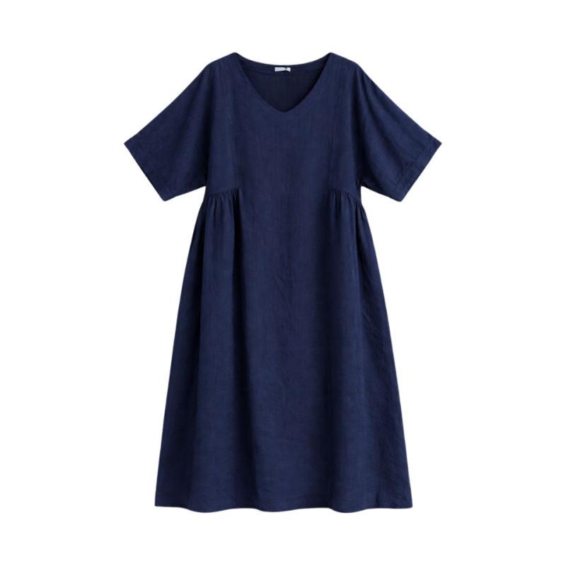 Linane kleit nadine sõekarva sinine 4.png