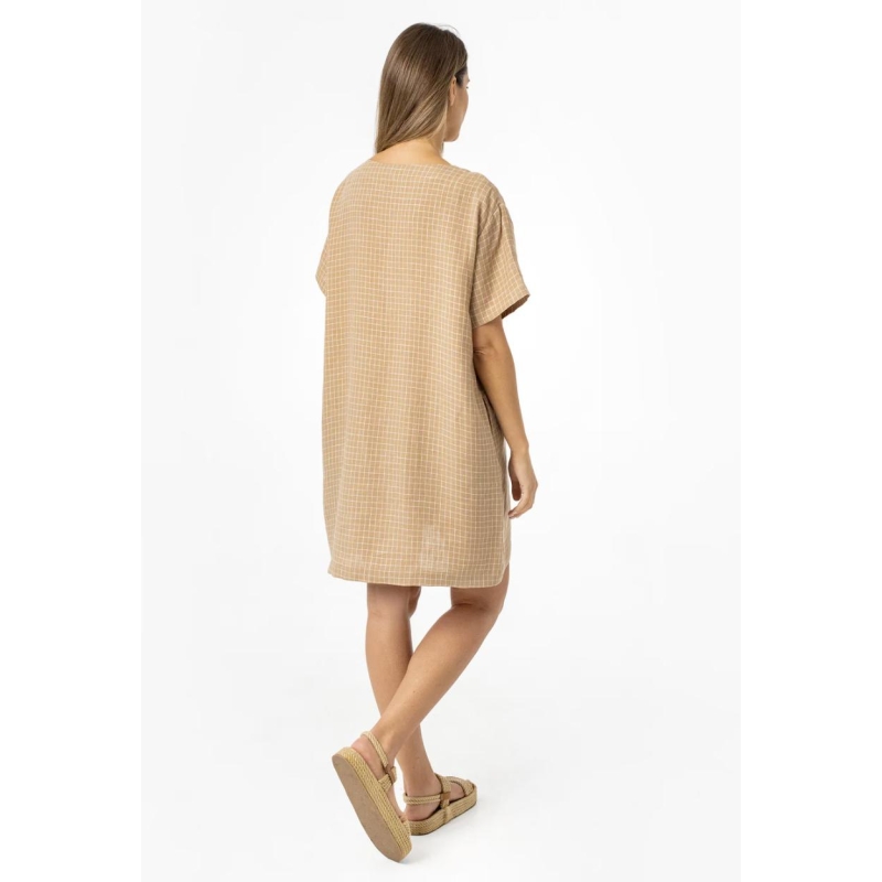 T- särk linane kleit Mijas brown (2).jpg