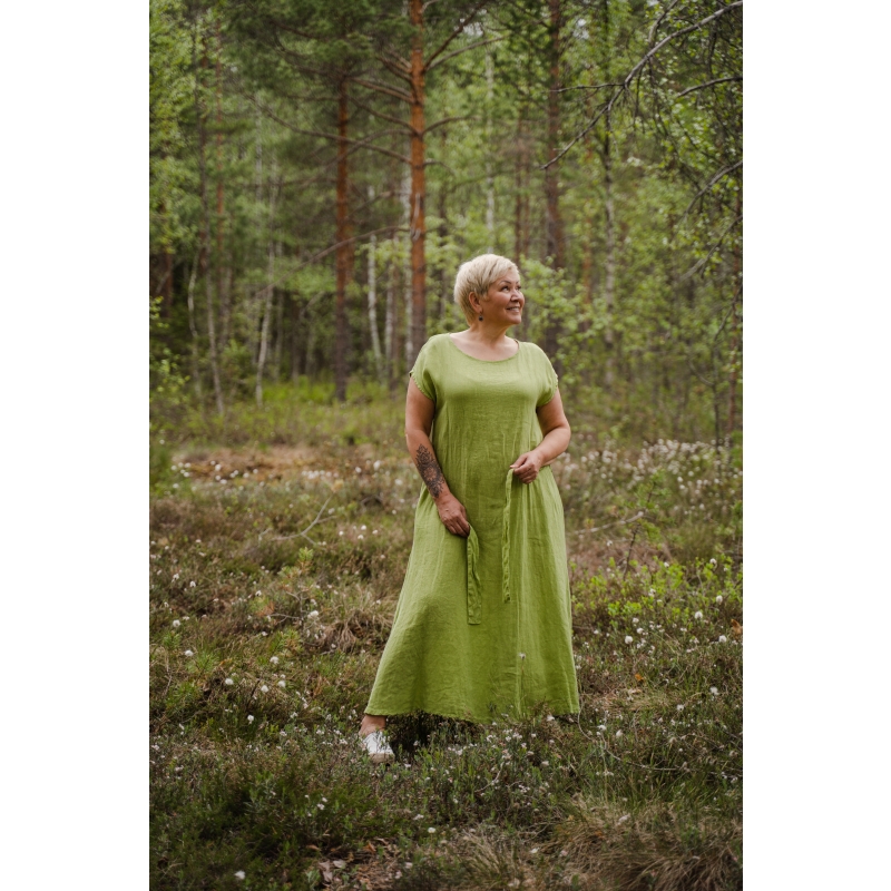 Linane kleit Annabel, metsaroheline-2.jpg