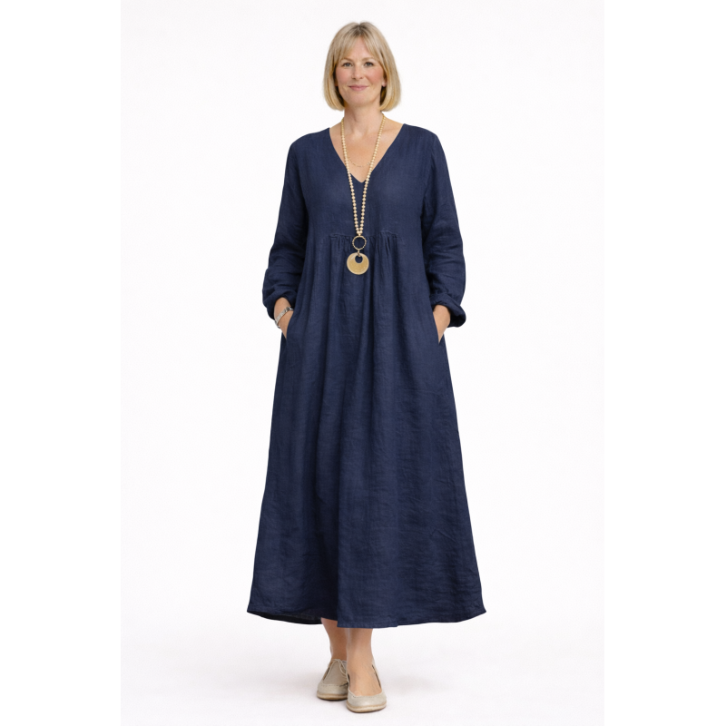 Linane kleit Therese söekarva sinine 1.png