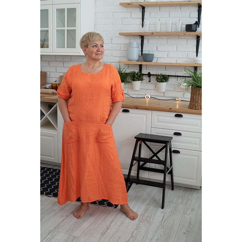 LINANE KLEIT LONG LONG, orange