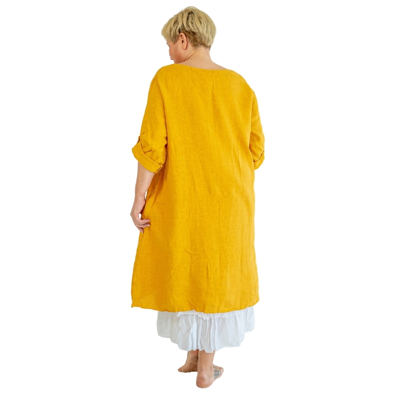 LINANE KLEIT ROMANTIC, mustard