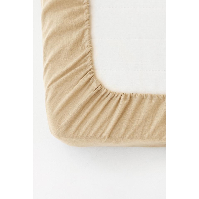 LINANE KUMMIGA VOODILINA SANDY BEIGE