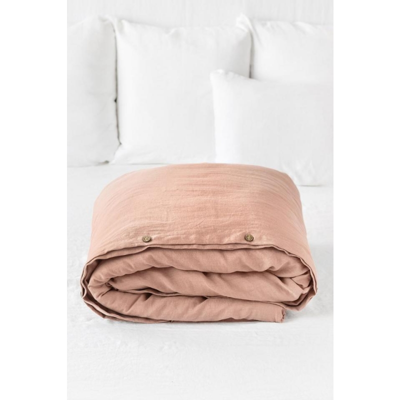 Linane tekikott -peach-duvet-cover