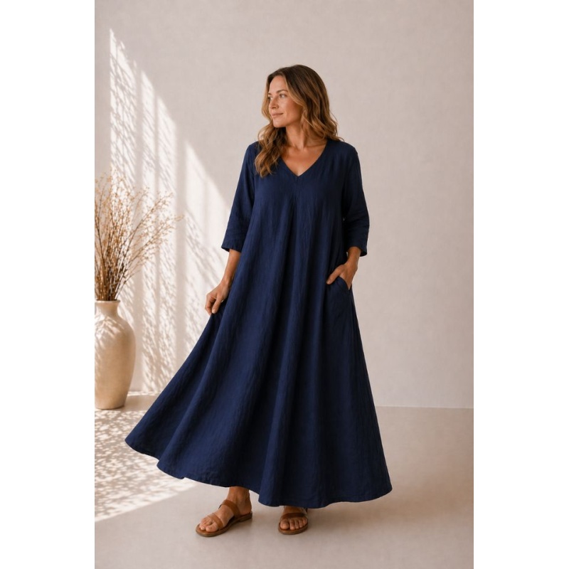 naiste linane kleit misty söekarva sinine.jpg