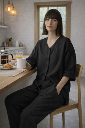 LINANE KODURIIETE KOMPLEKT PRIMROSE BLACK