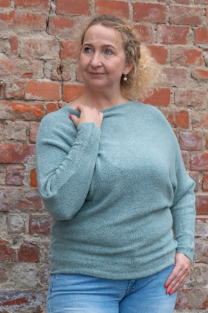 NIGHTSHADE SWEATER, GREEN