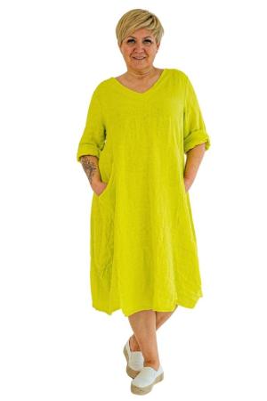 LINANE KLEIT DONNA, mustard