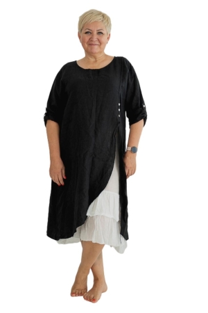 LINANE KLEIT ROMANTIC, black