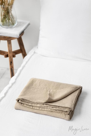 NATURAL LINEN FLAT SHEET