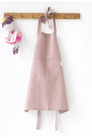 LINEN APRON FOR KIDS IN WOODROSE