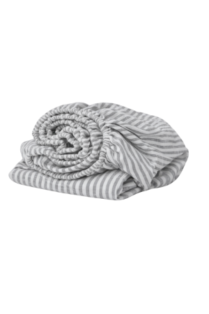 LINANE KUMMIGA VOODILINA THIN BLACK STRIPES