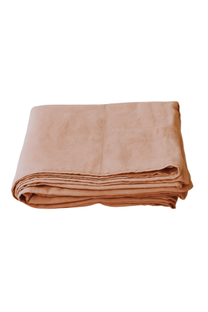 Cafe Creme Linen Flat Sheet