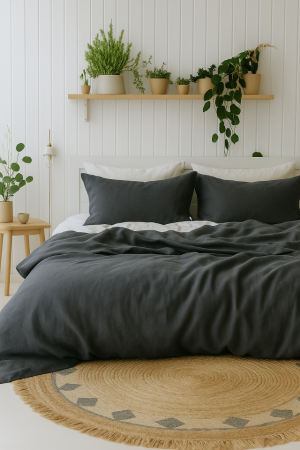 LINANE TEKIKOTT DARK GREY