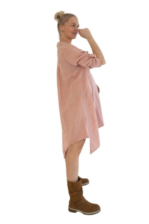 LINANE KLEIT_TUUNIKA SANNE, suitsune lõheroosa
