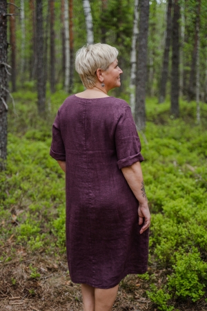 Linane kleit Freia red plum-4.jpg