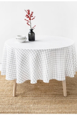 Ümmargune linane laudlina-Charcoal grid-1.jpg