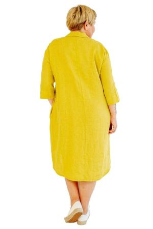 LINANE KLEIT/TUUNIKA VERONIKA, mustard
