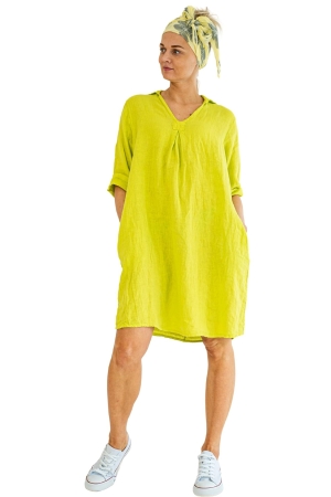 LINANE KLEIT/TUUNIKA CARMEN, mustard