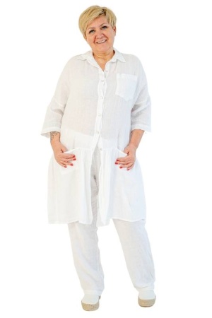 LINANE PLUUS LENORA, white