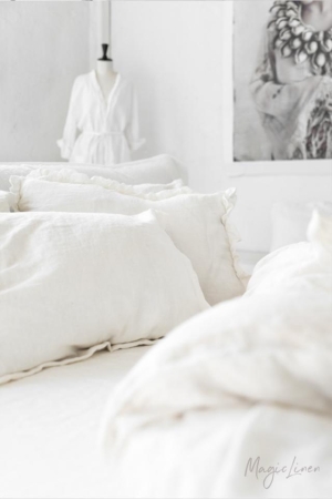 LINANE 3-osaline voodipesukomplekt WHITE