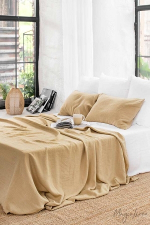 LINANE VOODILINA SANDY BEIGE