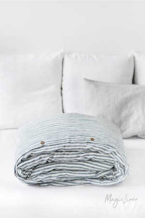 LINANE TEKIKOTT STRIPED IN BLUE