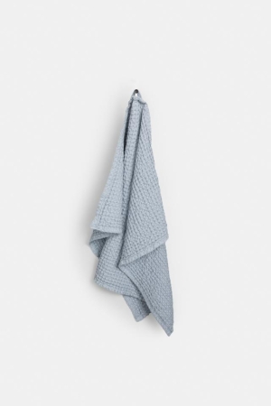 linane vahvelkoega köögirätik light gray