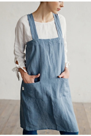 Linane põll Japanese Cross-back Gray blue-4.jpg