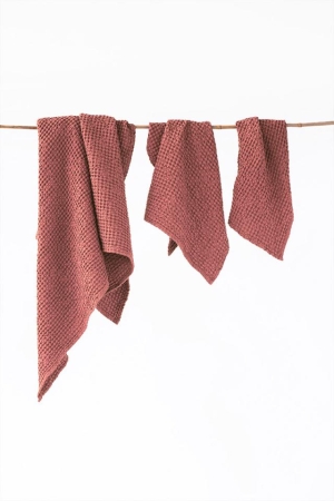 LINASED RÄTIKUD VAHVELKANGAST  (3 pcs)  REDWOOD