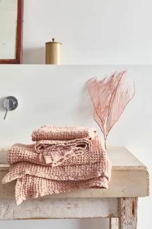 LINASED RÄTIKUD VAHVELKANGAST  (3 pcs)  PEACH