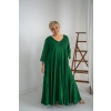 Linane kleit DELIla looduslik roheline 3.jpg