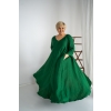Linane kleit DELIla looduslik roheline 5.jpg