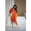 Linane särkpluus kleit Elle mahlane mandariin -1.jpg