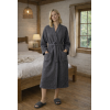 Naiste linane vahvelkoega hommikumantel dark grey 1 (2).png