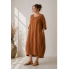 linased riided linane kleit annarose camel.jpg