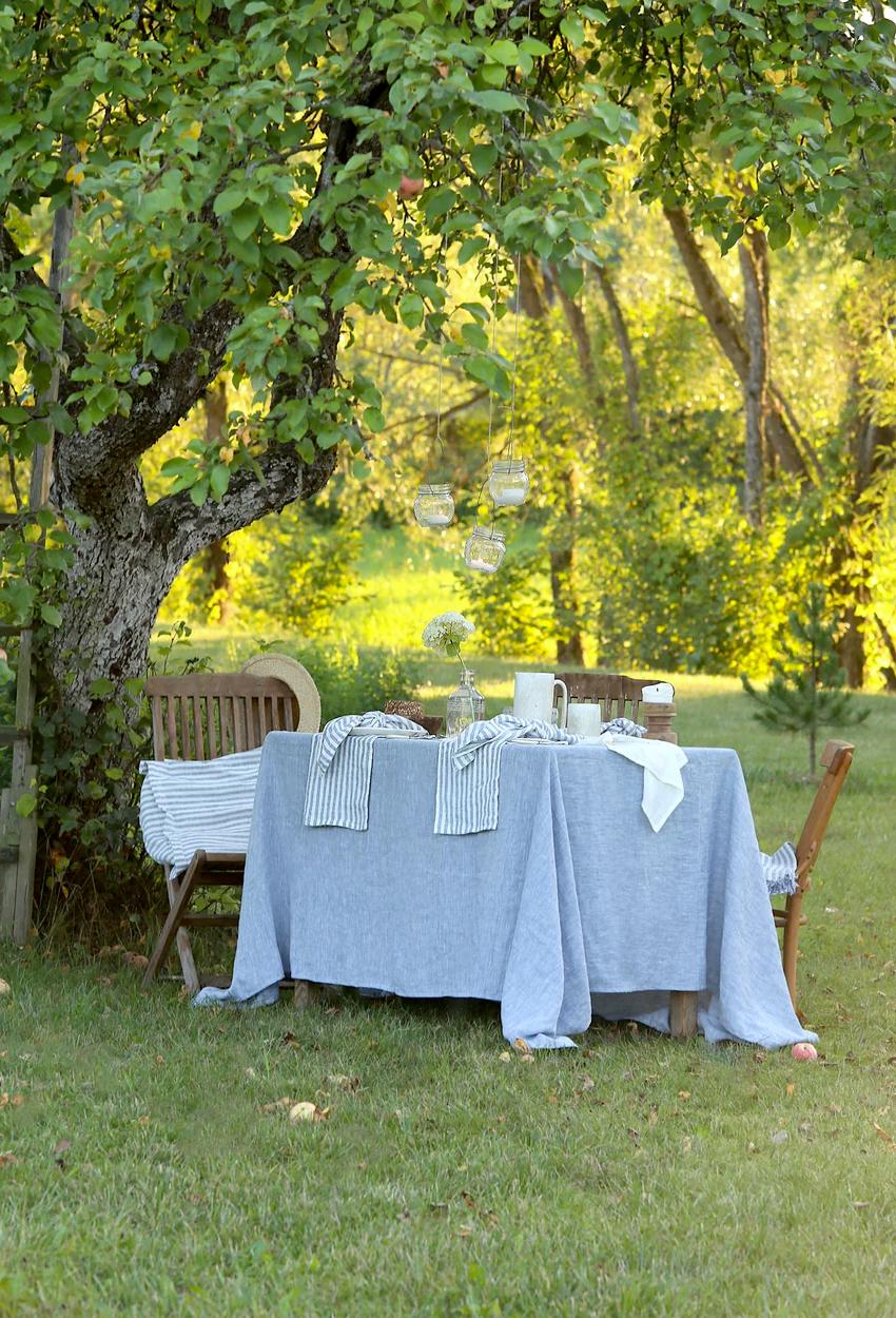 Linen tablecloths